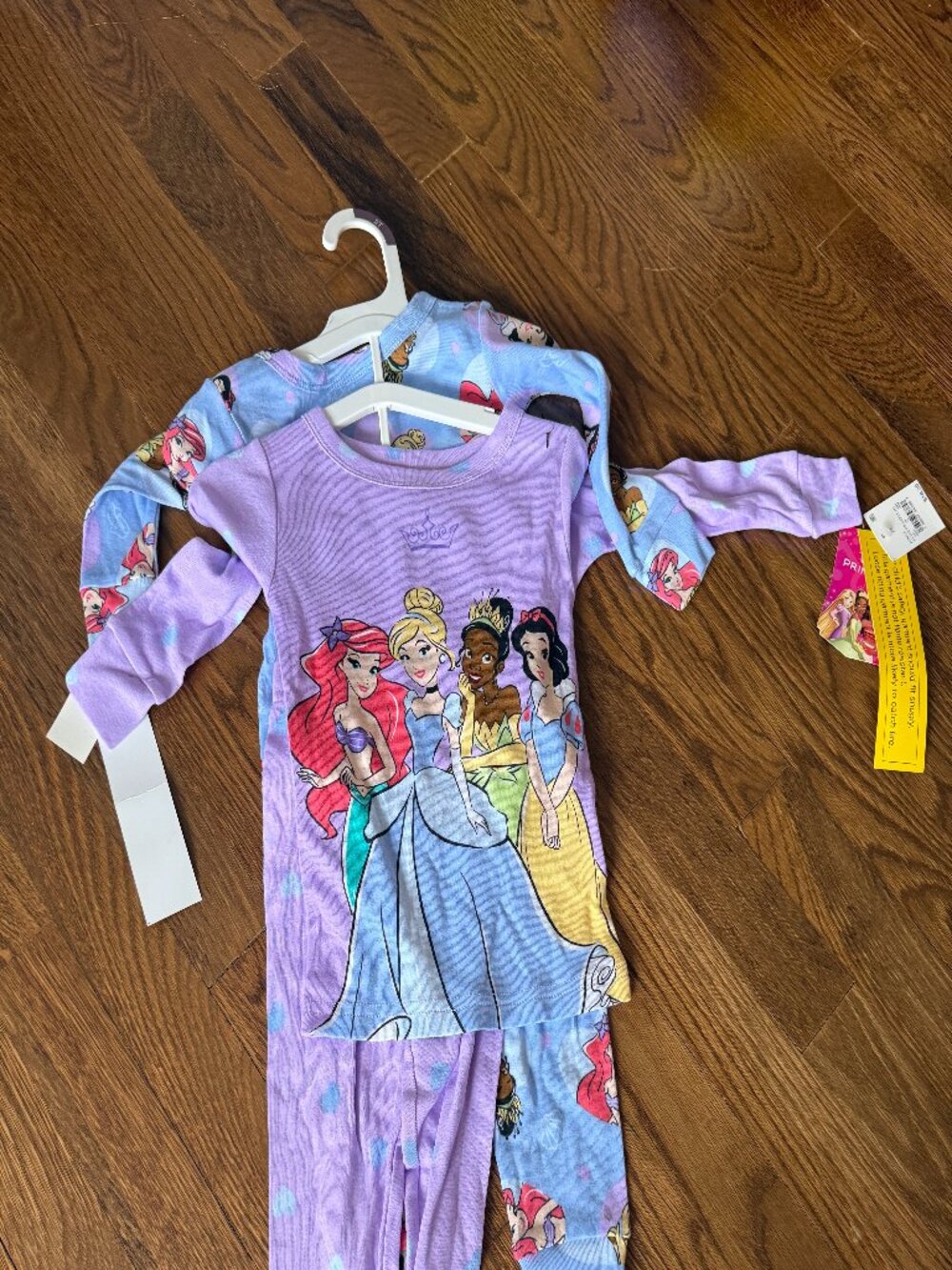 Disney Princess 2-Piece Pajama Set - 2 Pack  NWT 2T
